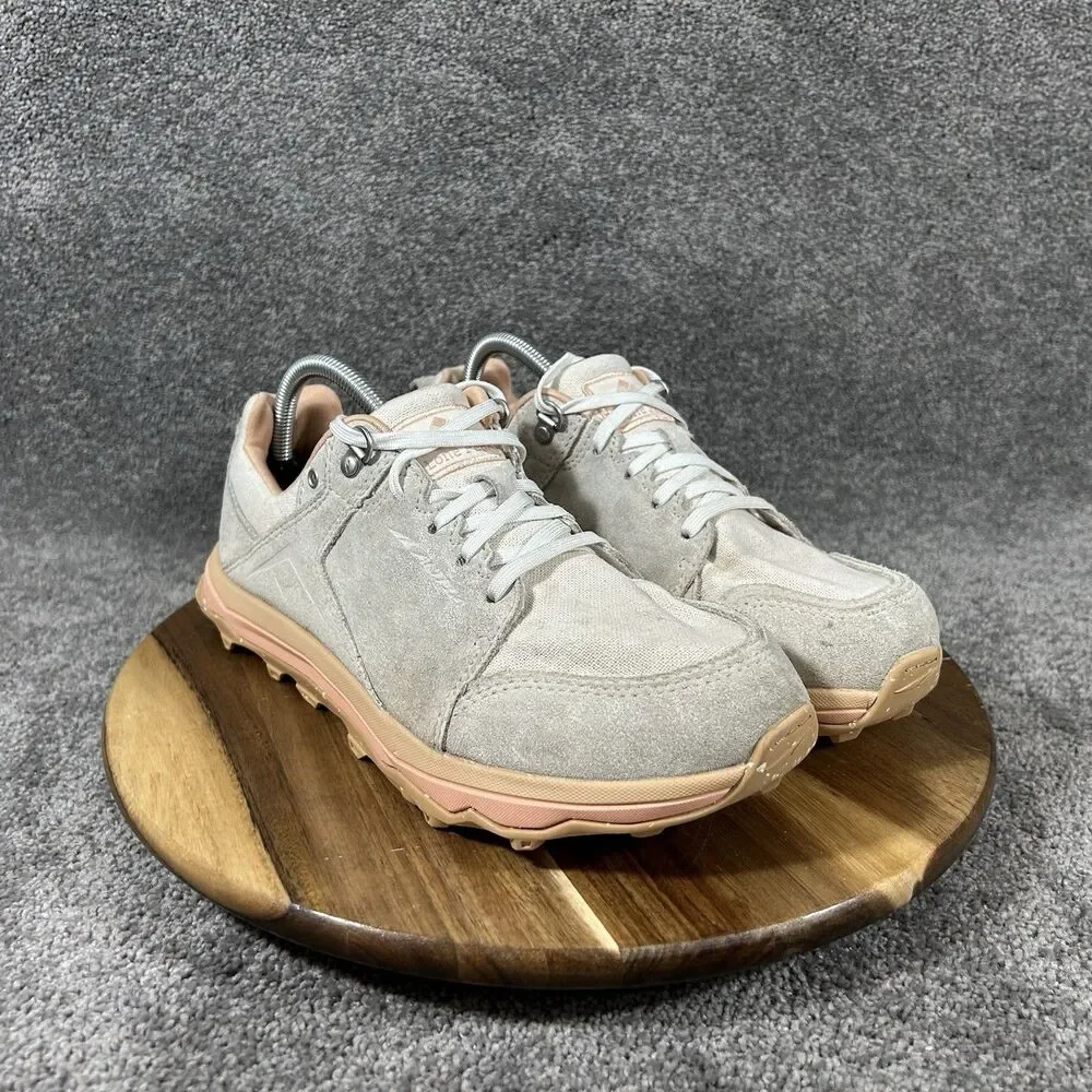 Altra LP Alpine Women's Size 10 Sand Pink Hiking Trail Shoes Used No Insoles